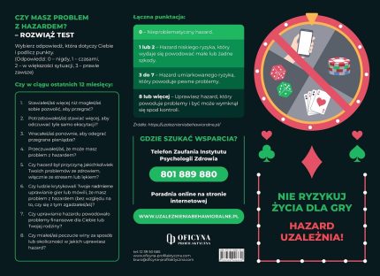 Broszura: Hazard dostrzegaj rozmawiaj (Dorośli)