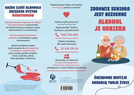 Broszura: Seniorzy Alkohol Leki