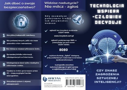 Broszura: Technologia wspiera - człowiek decyduje (dorośli)