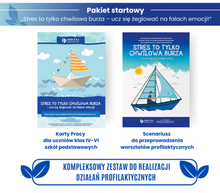 Pakiet startowy „Stres to tylko chwilowa burza – ucz się żeglować na falach emocji!”