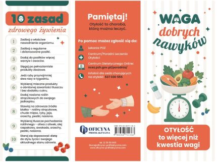 Broszura: Waga dobrych nawyków (dorośli)